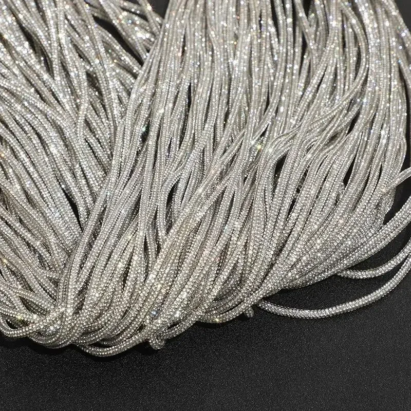 Art Craft Materials - Rhinestone Crystal Shoelaces & Hoodie Drawstrings