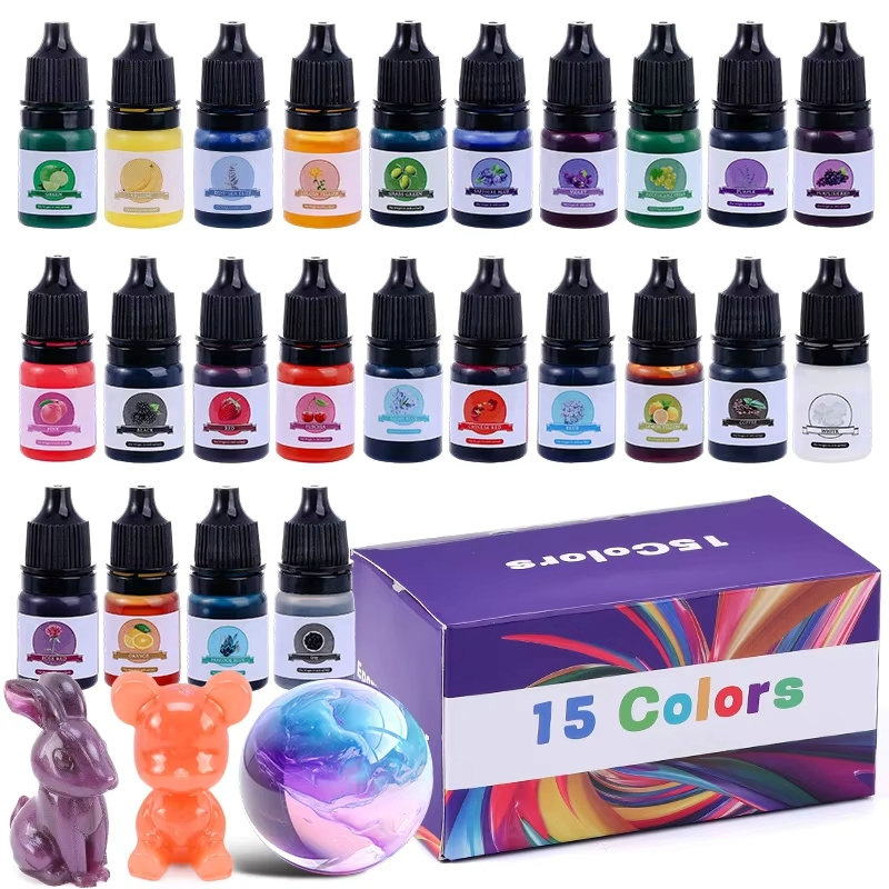 Resin Pigment Powder - Epoxy Resin Color Pigment 24 Vivid