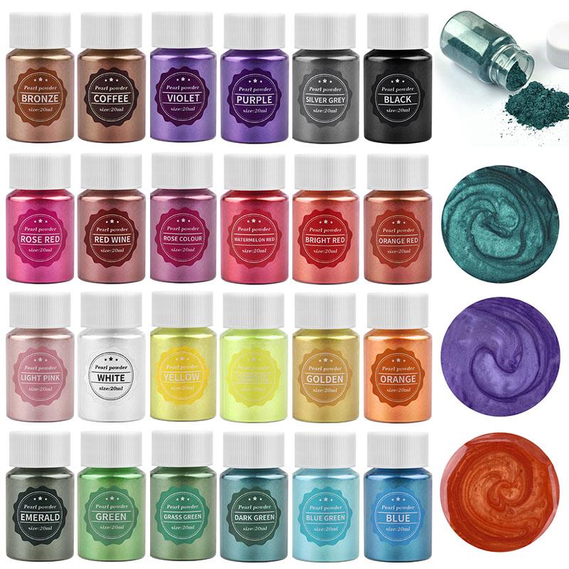 Resin Pigment Powder - 10ml Epoxy Resin Pigment Filler Pearlescent