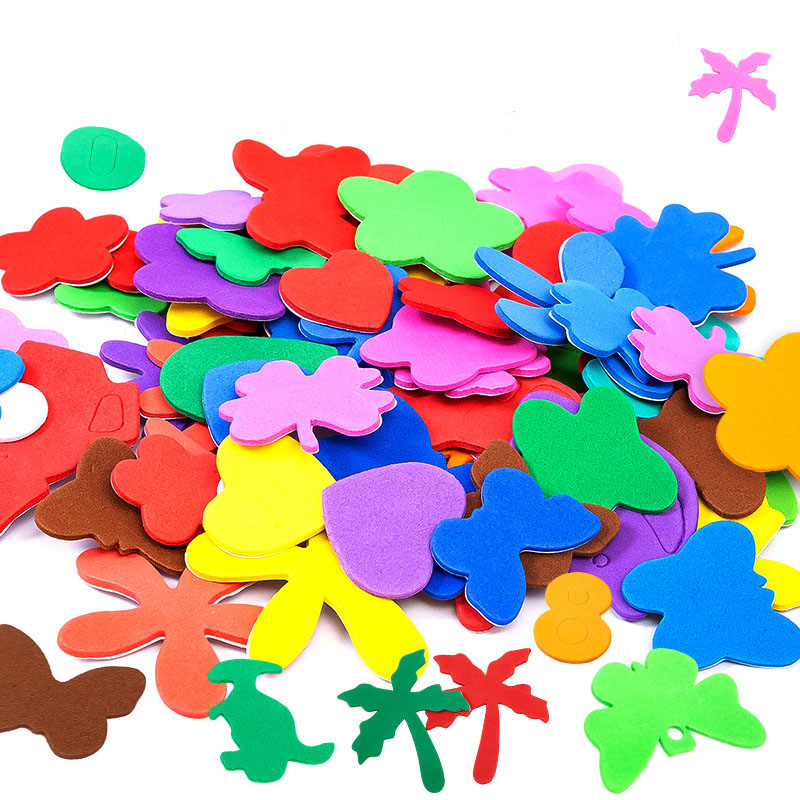Art Craft Classes - 1/10bags of DIY Colorful Mixed EVA