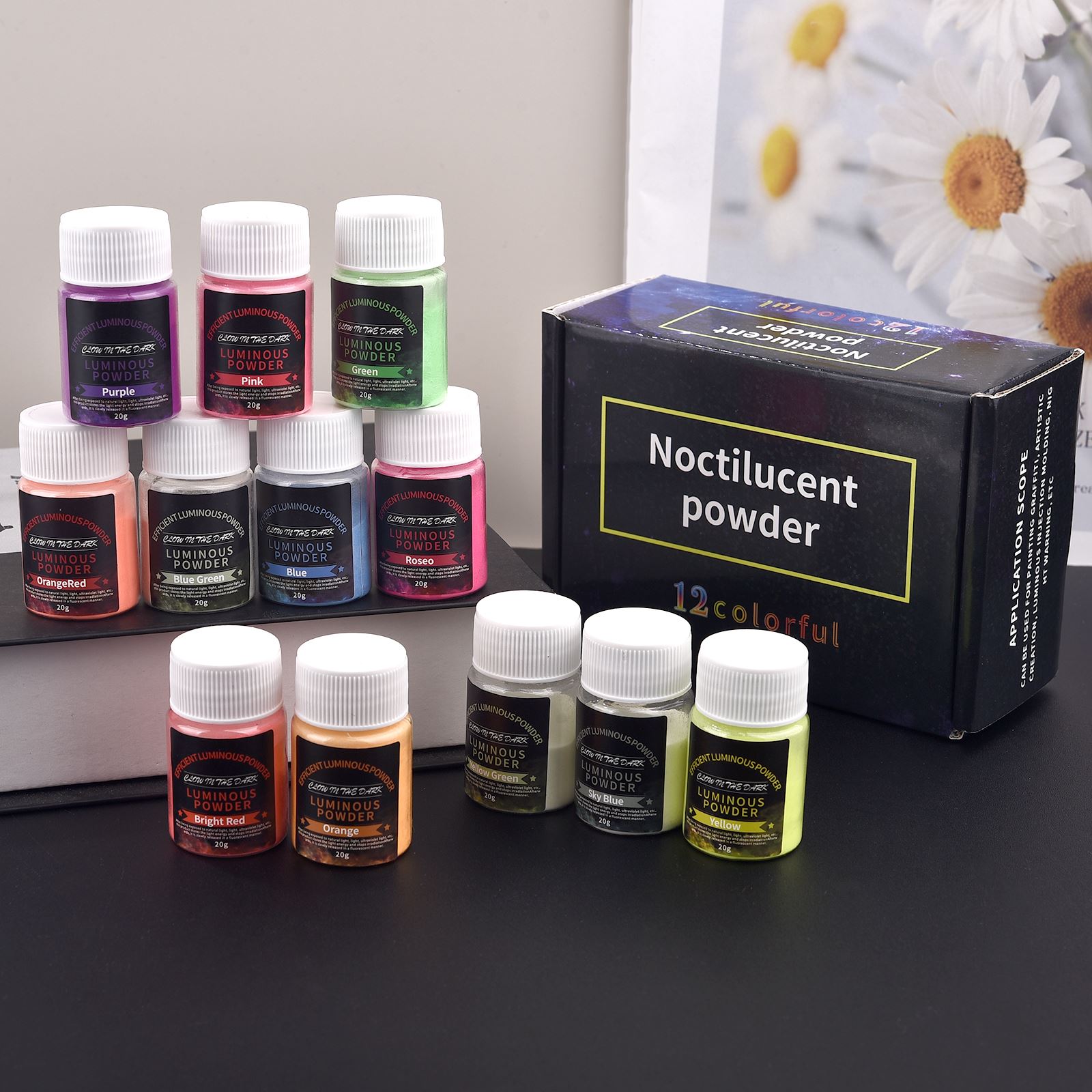 20g Long Lasting Bright Lumino - Resin Pigment Powder recension och pris