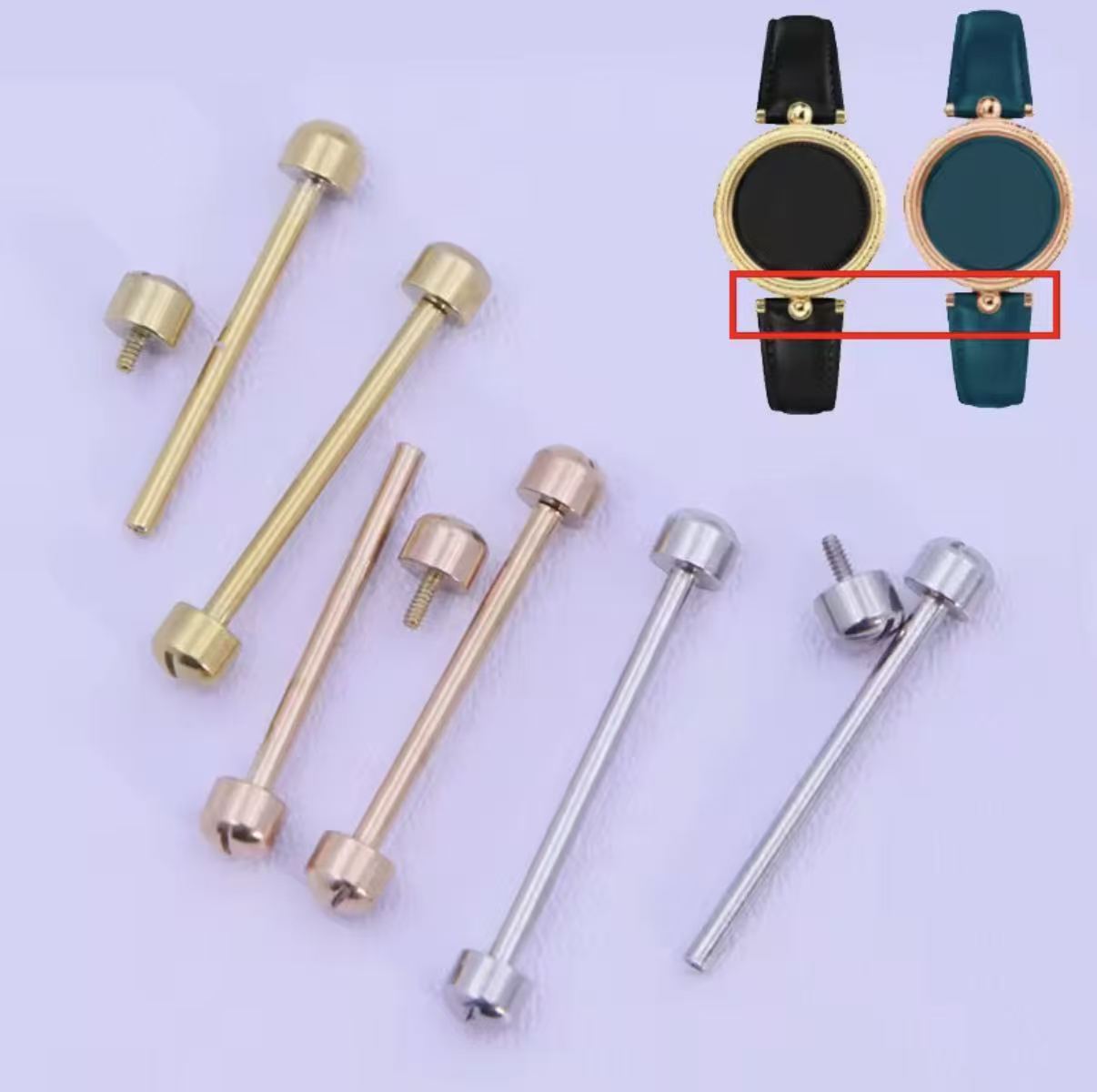 Watch Screw Tube Rod Spring Ba - Leather Tooling Kit recension och pris