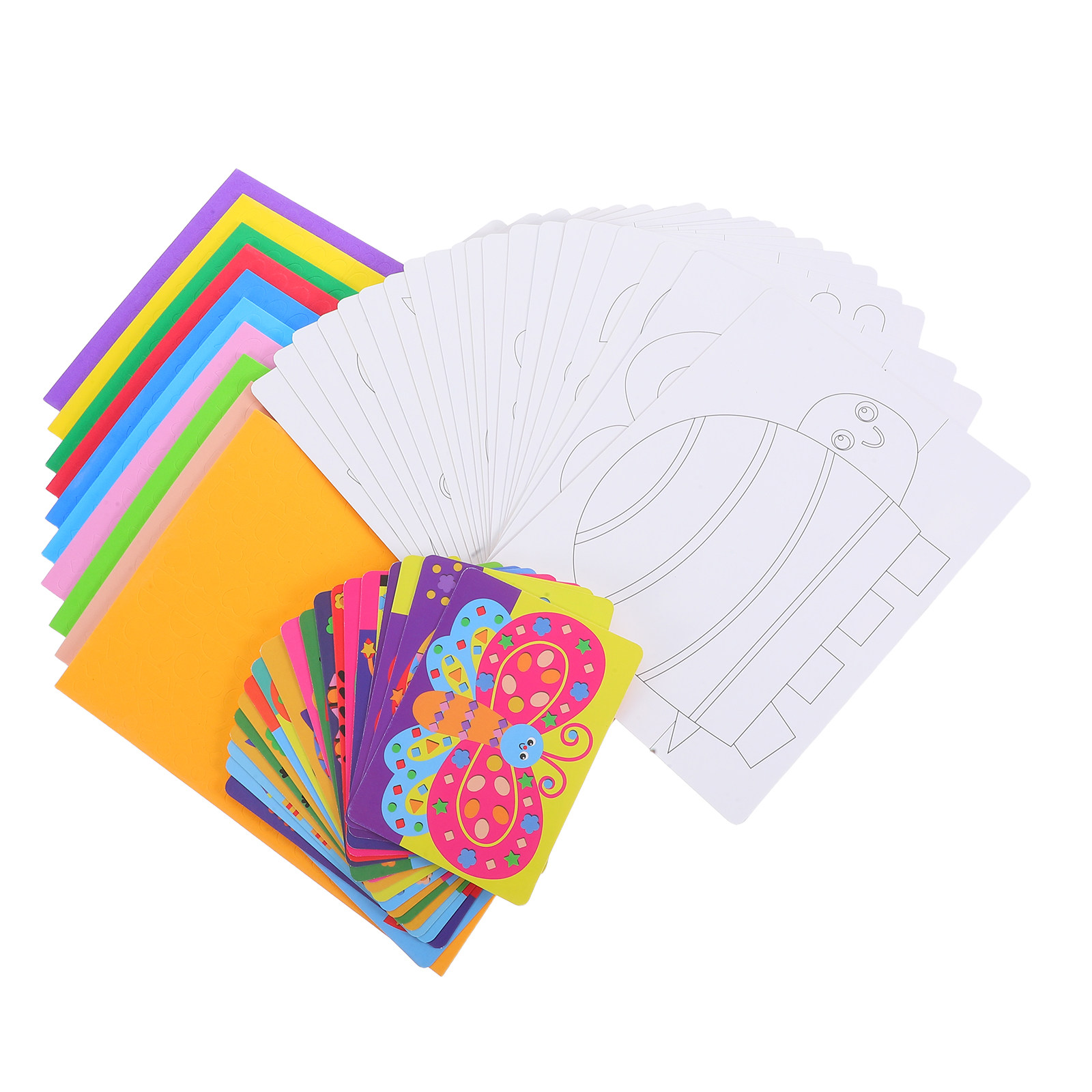 1Set 3D Eva Sticker Puzzle Cre - Art Craft Activities For Preschoolers recension och pris
