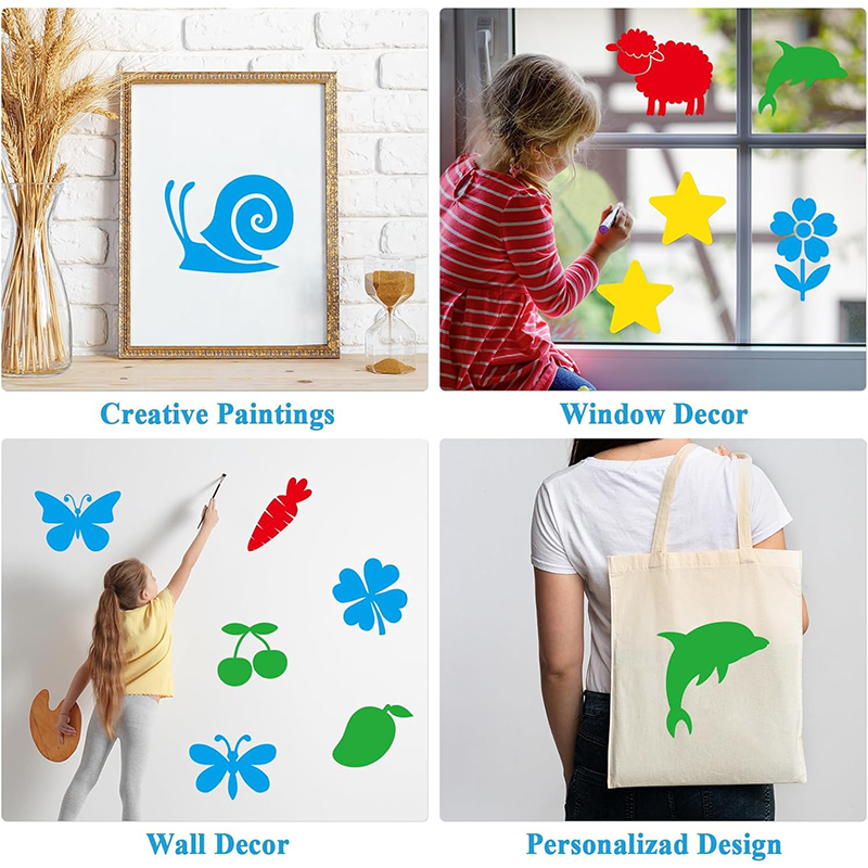 10/20pcs Painting Template Dra - Art Craft Materials recension och pris