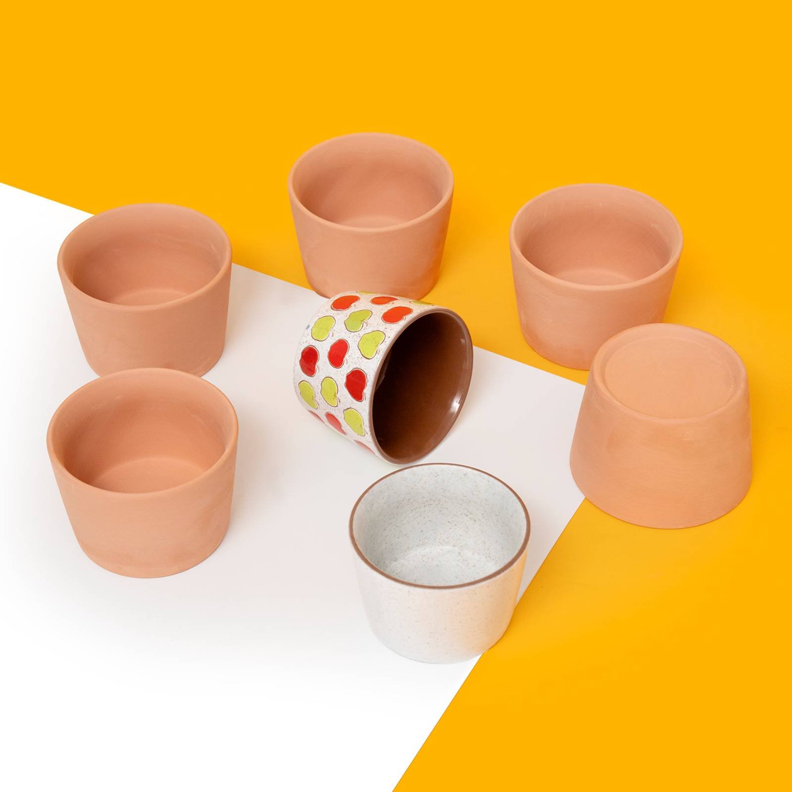 Bisque Pottery Cup Gift Idea U - Art Craft Classes recension och pris