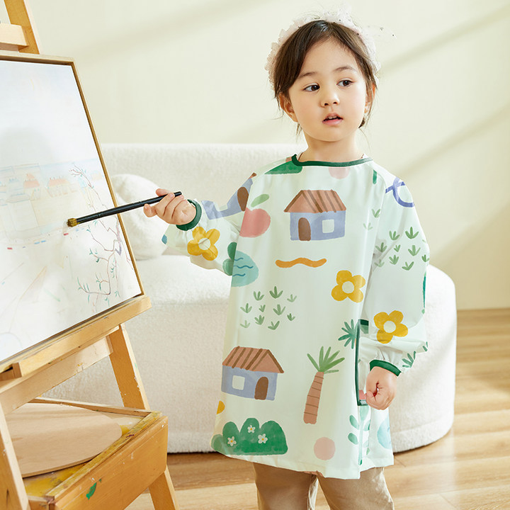 Children Waterproof Art Cover  - Art Craft Classes recension och pris