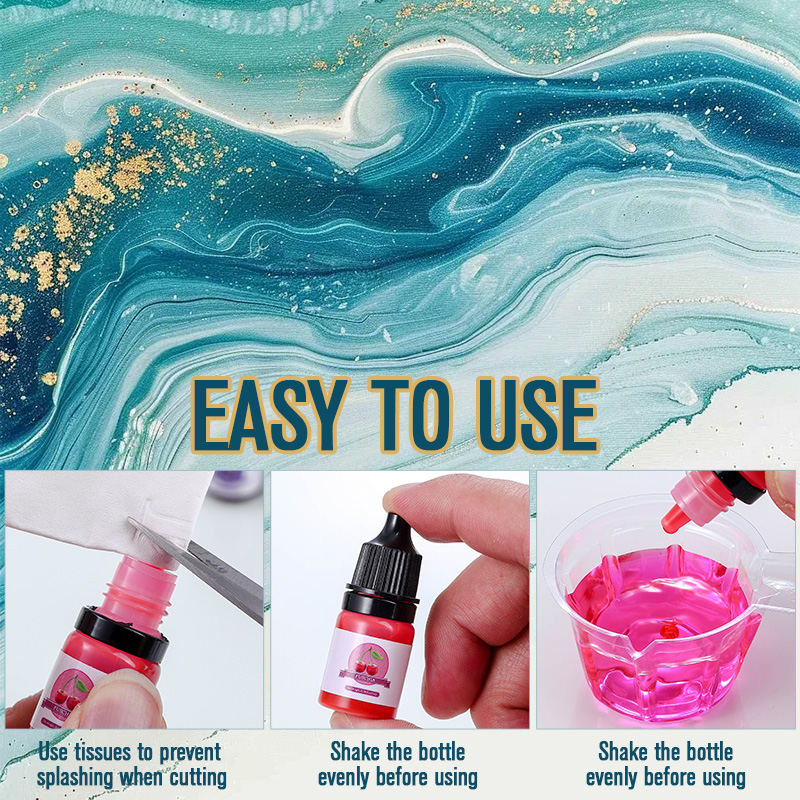 Epoxy Resin Color Pigment 24 V - Resin Pigment Powder recension och pris