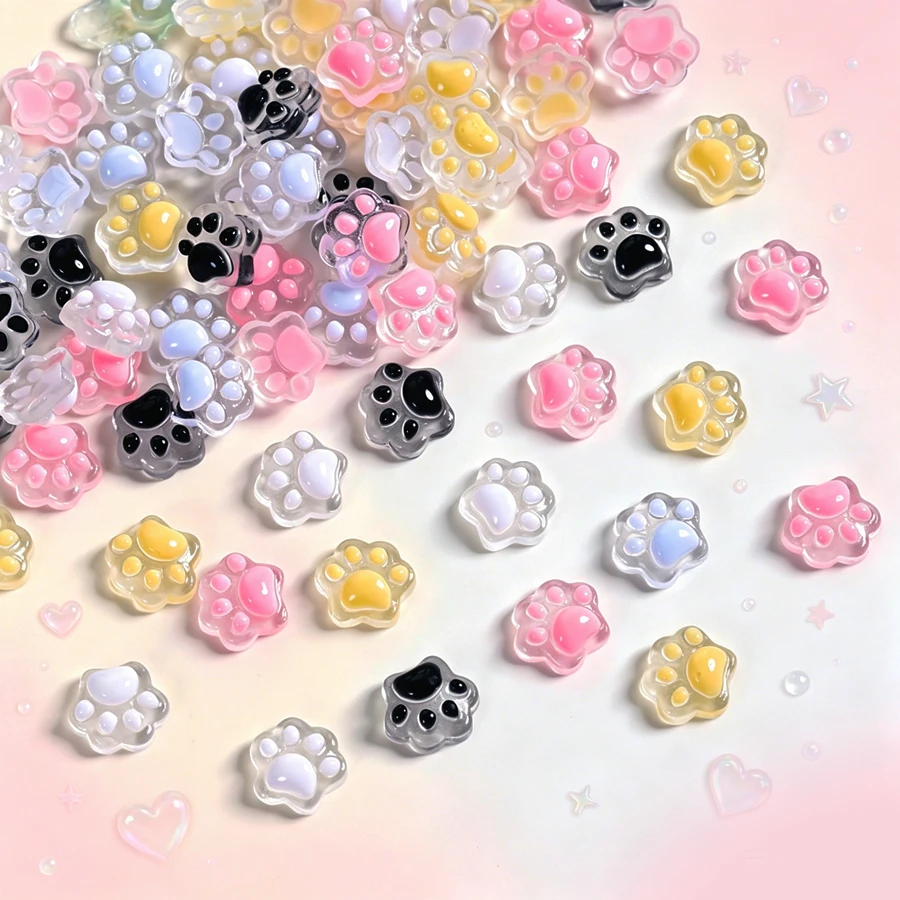 50Pcs Cute Cat Paws Ladybug Bu - Art Craft Ladybug recension och pris