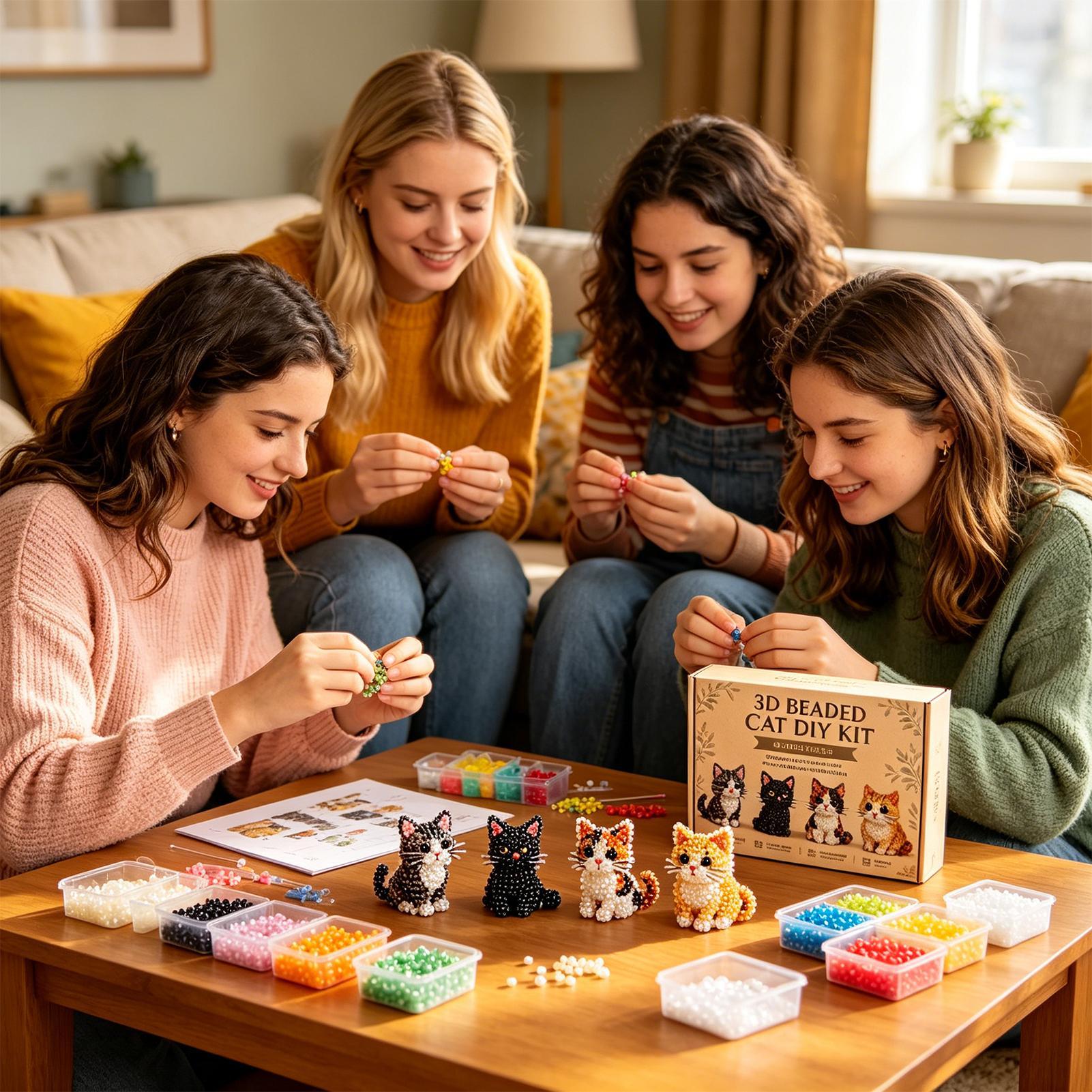DIY Animal Beading Kit Cute 3D - Art Craft Classes recension och pris
