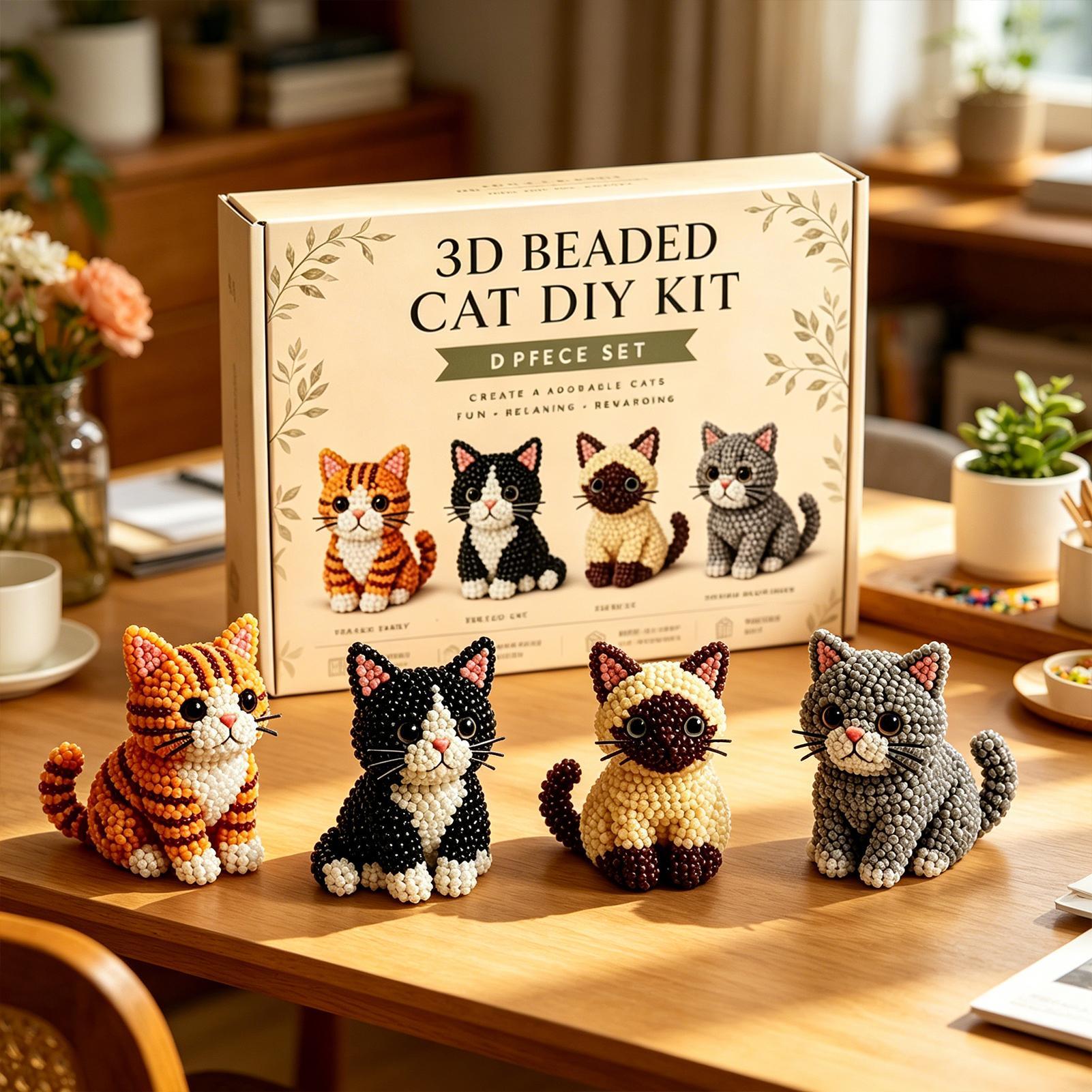 DIY Animal Beading Kit Cute 3D - Art Craft Classes recension och pris