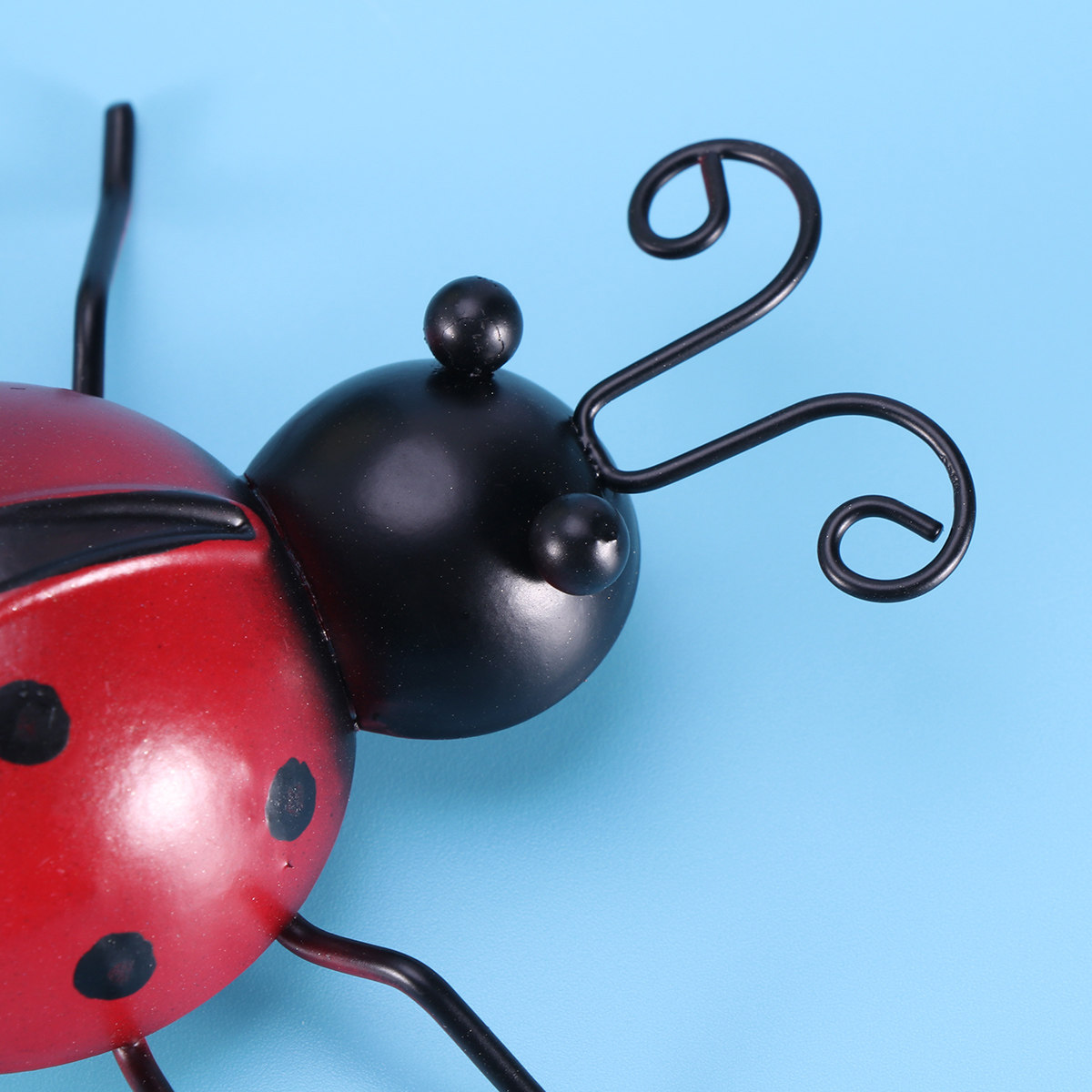 3Pcs Ladybug Wall Mounted Meta - Art Craft Ladybug recension och pris