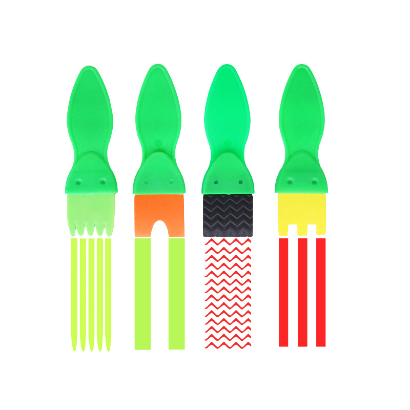 Children Toddler Sponge Stamp  - Art Craft 5 Year Old recension och pris