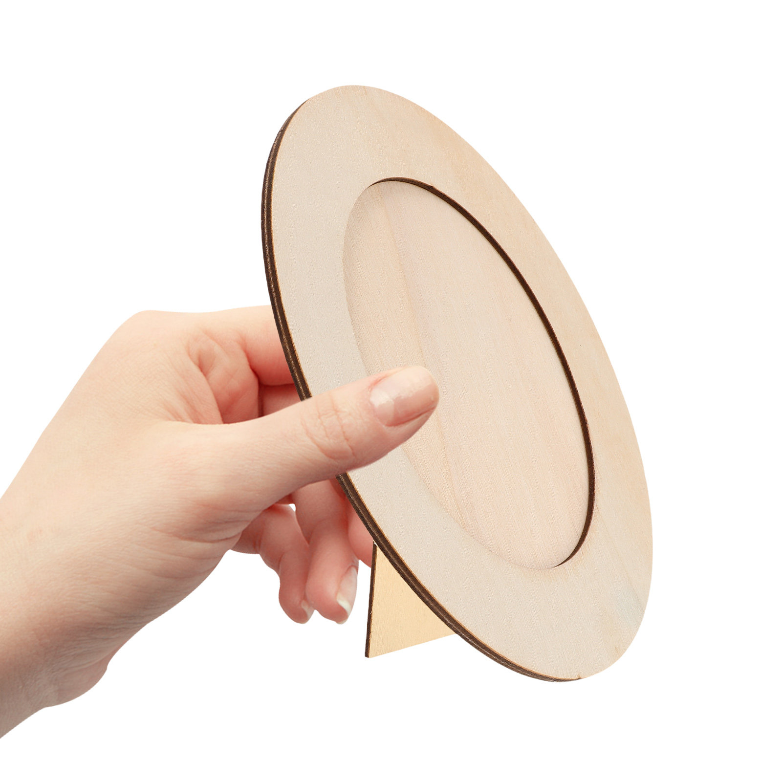 Unfinished Oval Wooden Picture - Art Craft Activities For Preschoolers recension och pris