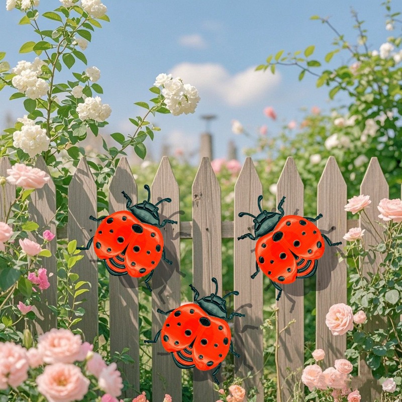 3PCS Butterfly Iron Crafts Hom - Art Craft Ladybug recension och pris