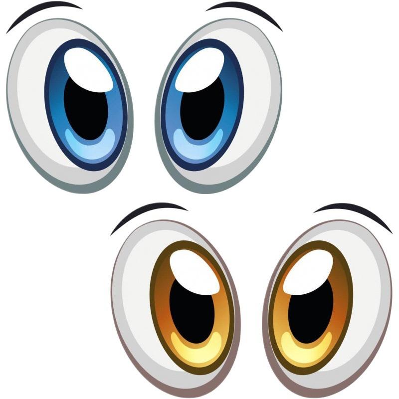 Robot Eye Stickers Easy Peel 1 - Art Craft Classes recension och pris
