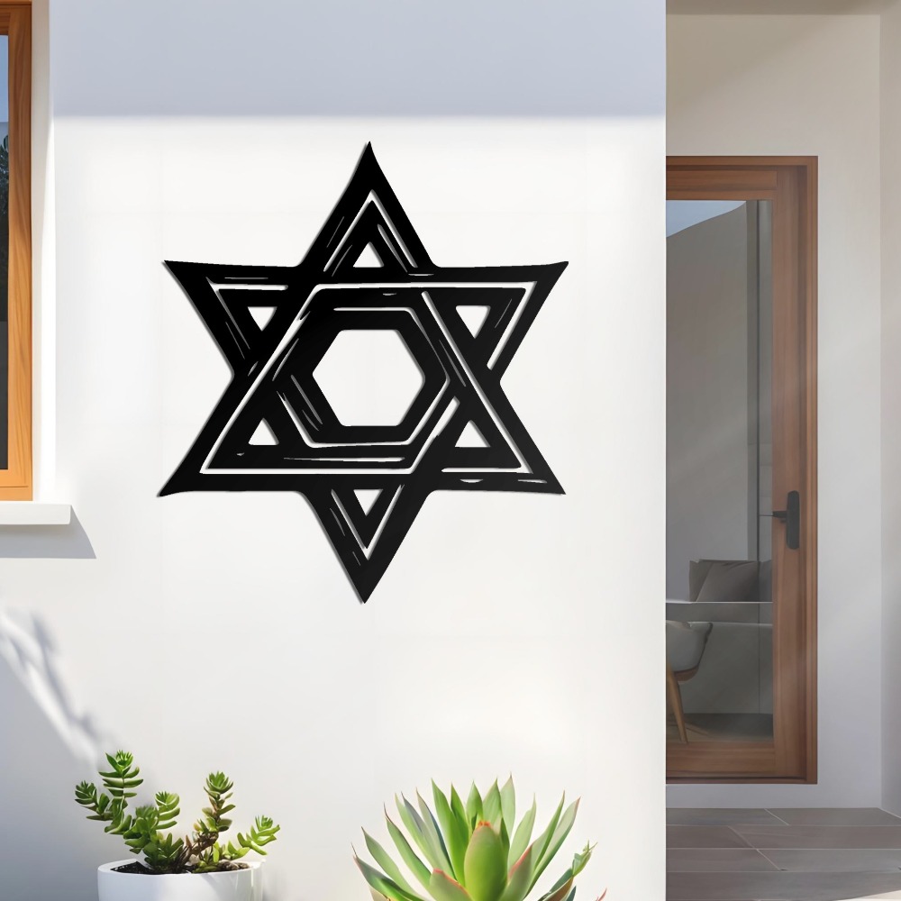 CIFBUY Iron Wall Art Star of D - Art & Craft World recension och pris