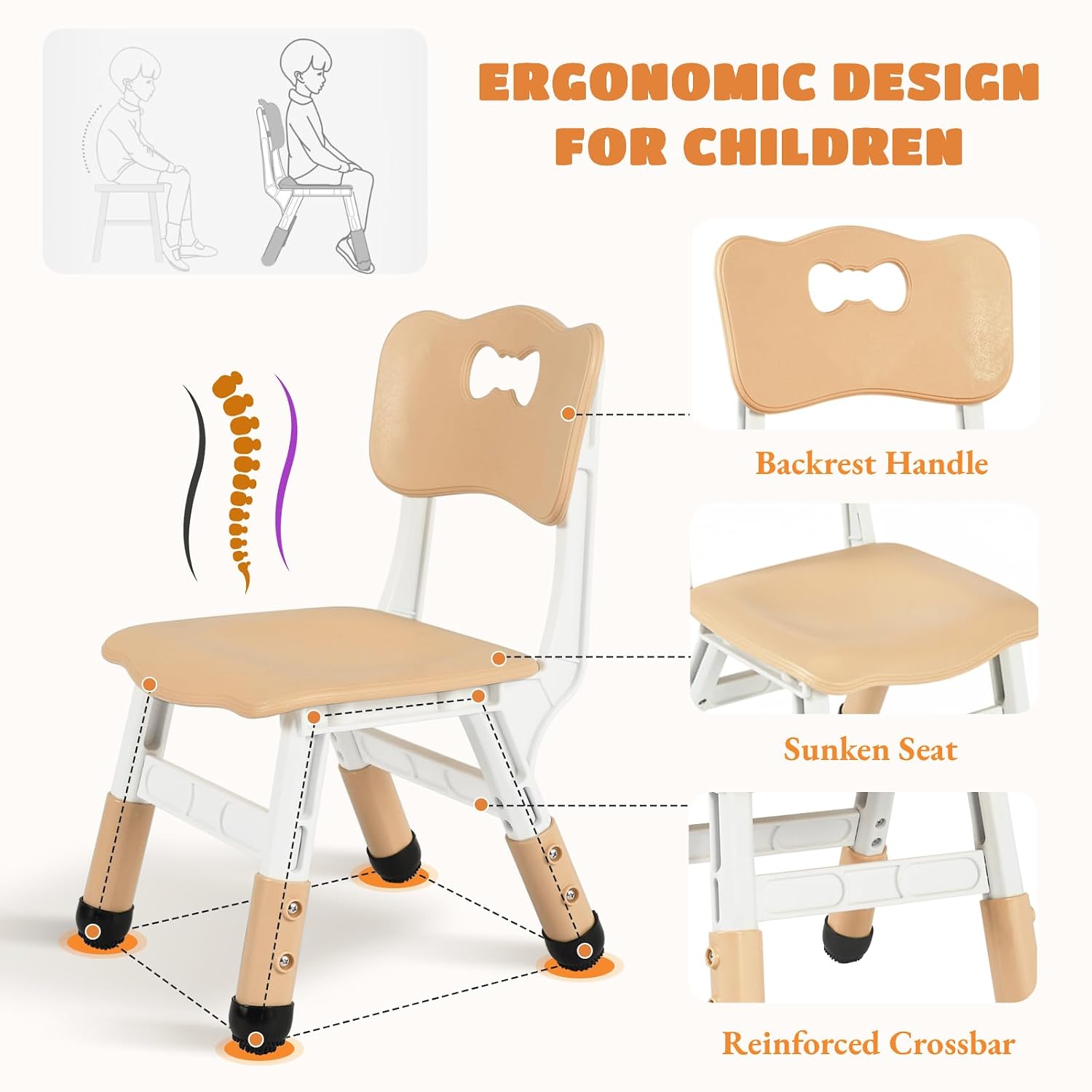 Kids Table and 6 Chairs Set, H - Art Craft Activities For Preschoolers recension och pris