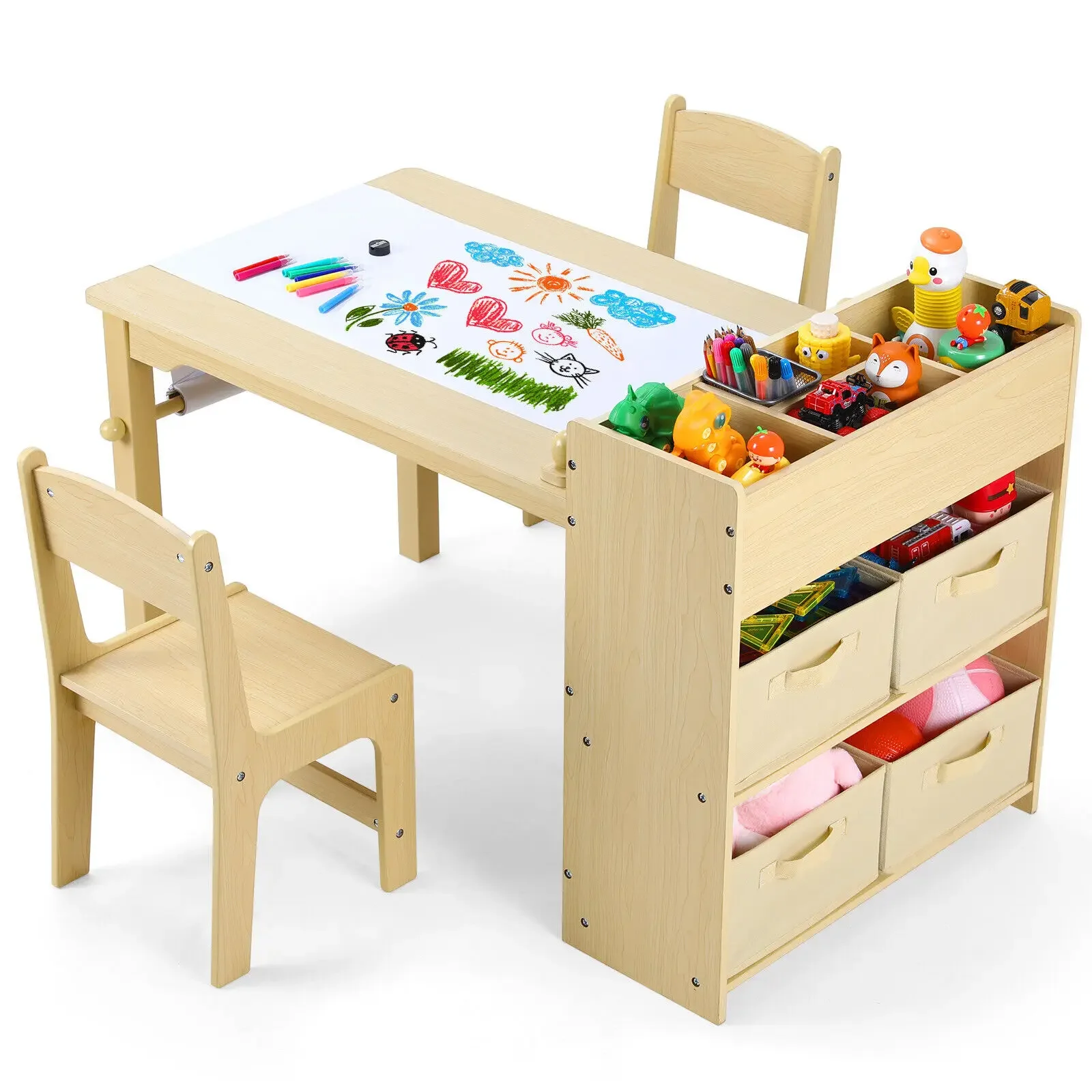 Kids Art Table & 2 Chairs Set  - Art And Craft Quotes For Kids recension och pris