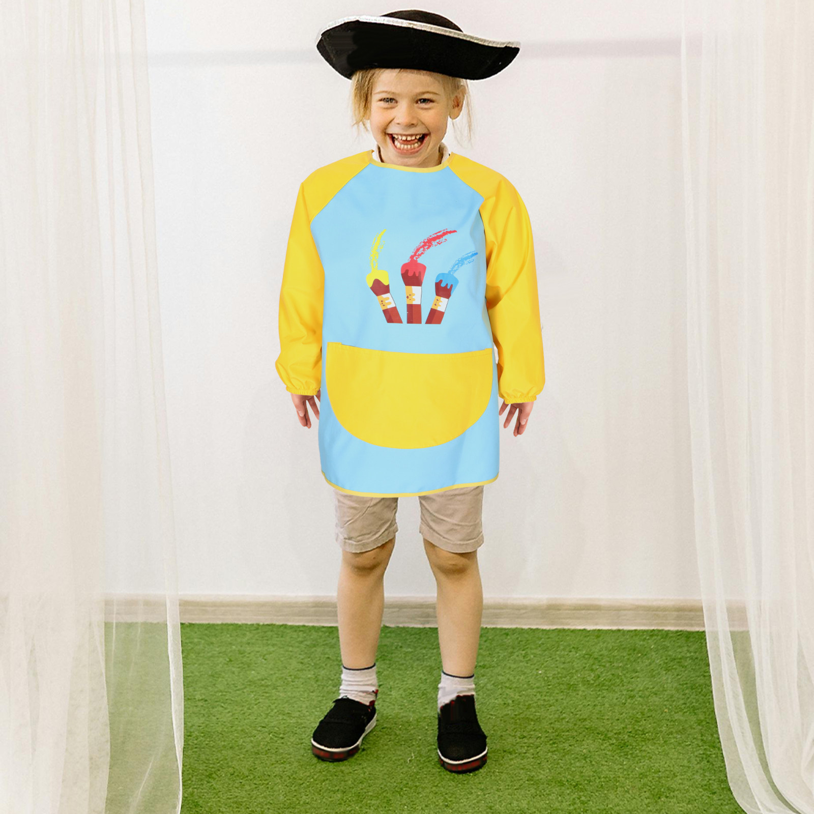Kids Waterproof Painting Smock - Art Craft Activities For Preschoolers recension och pris