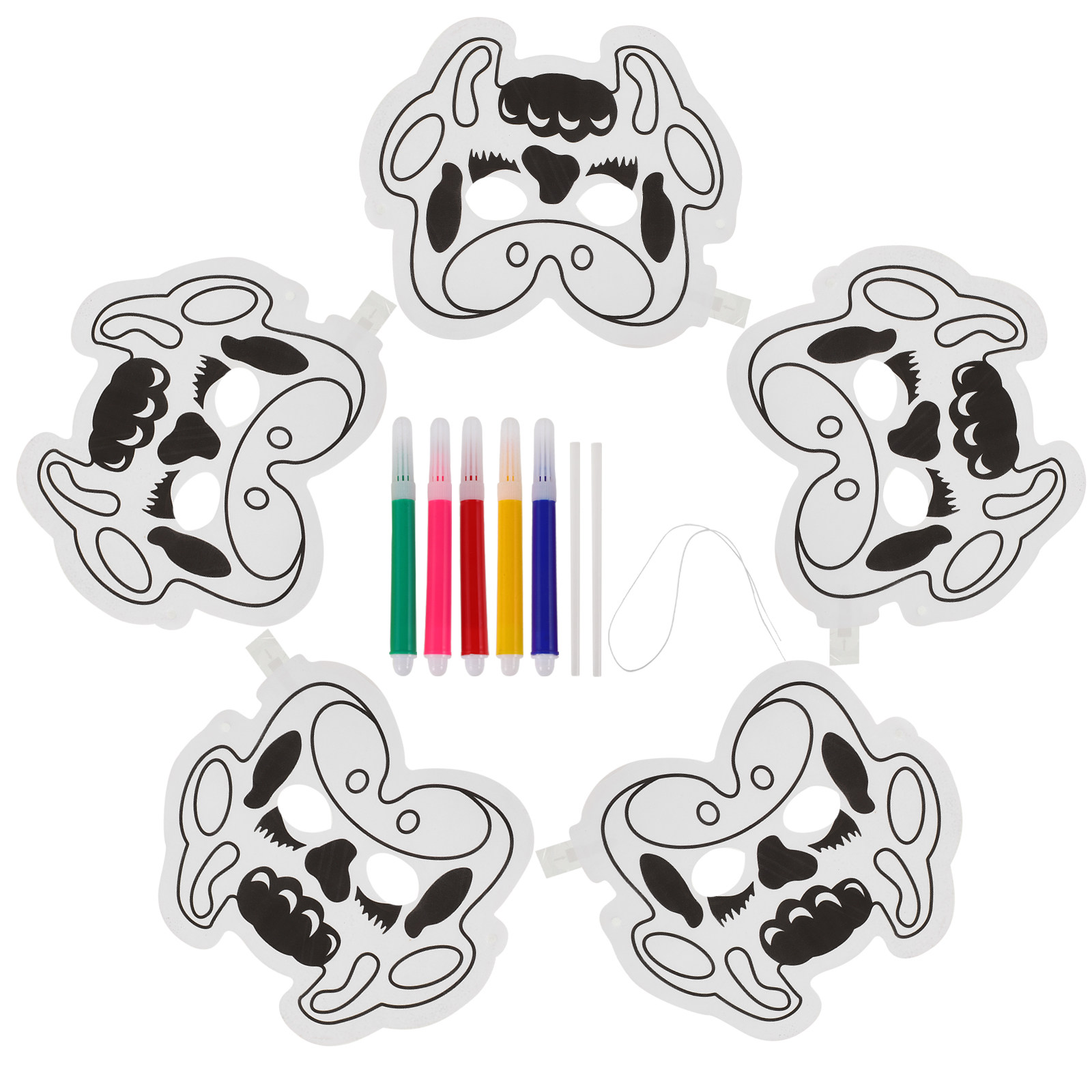 1Set DIY Graffiti Balloon Mask - Art Craft Classes recension och pris