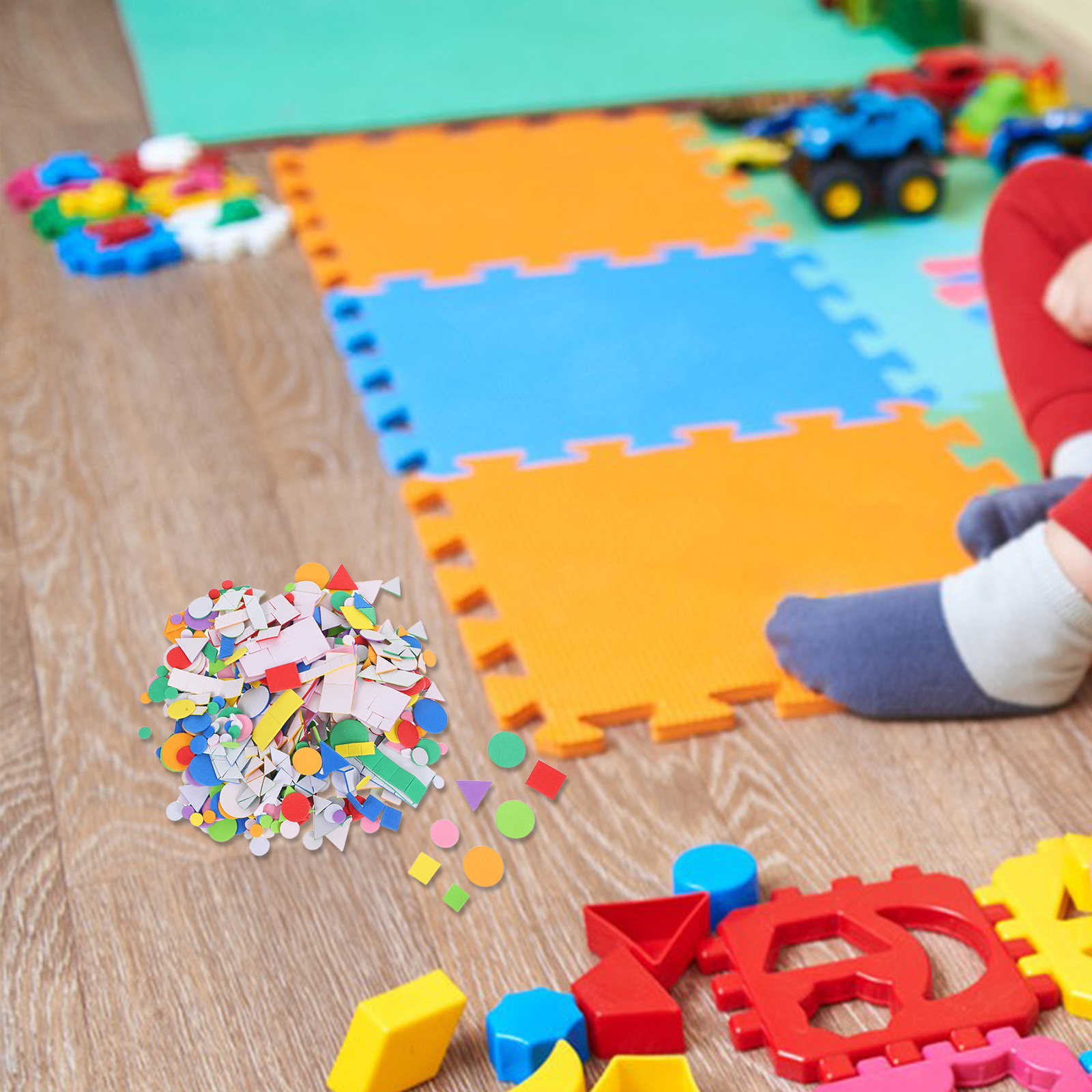 960Pcs Self Adhesive Kids Stic - Art Craft Activities For Preschoolers recension och pris