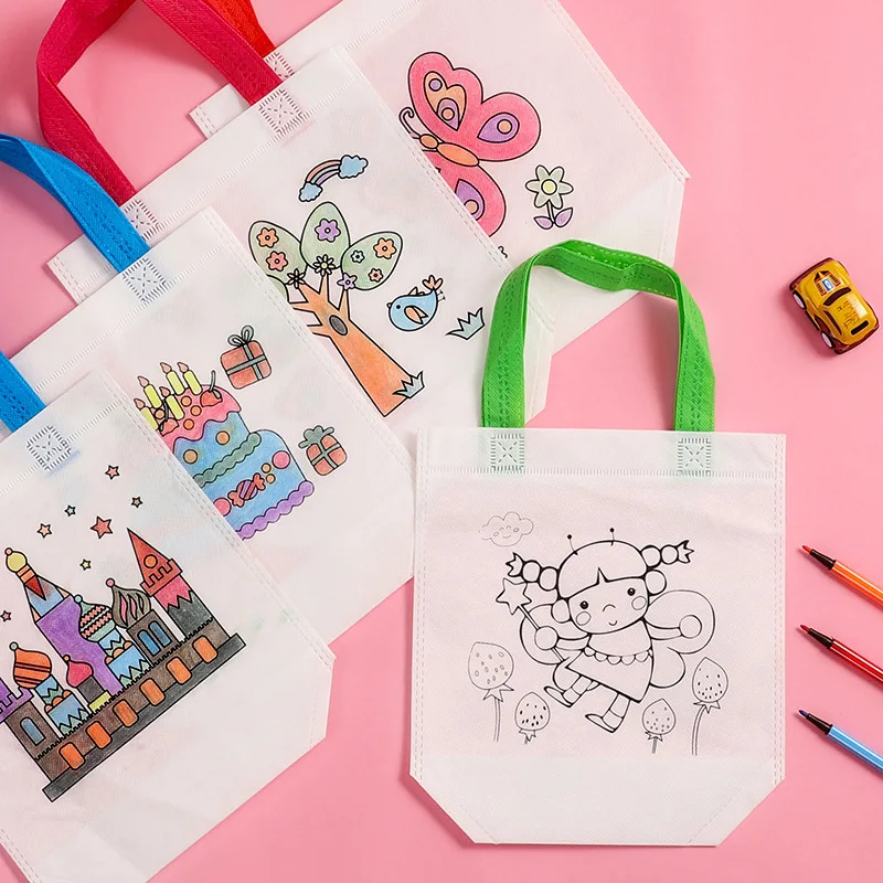1-10pcs Sets DIY Graffiti Bag  - Art Craft 5 Year Old recension och pris