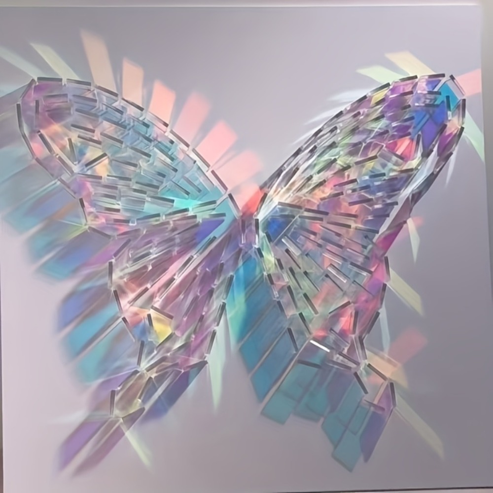 Iridescent Acrylic Mirror Tile - Art Craft Materials recension och pris