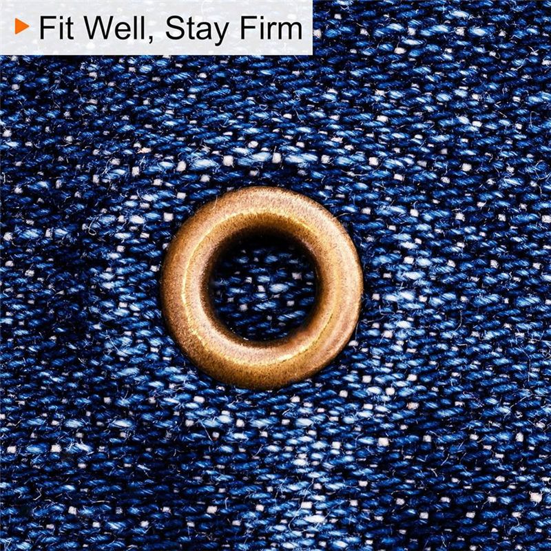 ABWZ-100Pcs Grommet Eyelets To - Leather Tooling Kit recension och pris