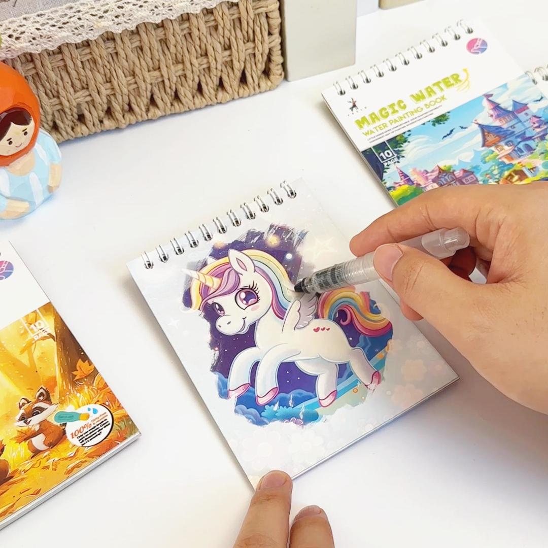 Magic Water Drawing Book for K - Art Craft Activities For Preschoolers recension och pris
