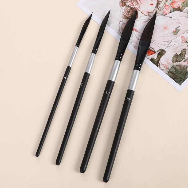 4pcs Pull Wire Paint Brush Set - Art Craft Classes recension och pris