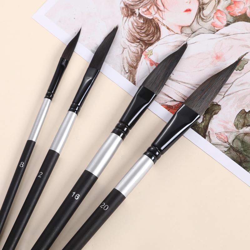 4pcs Pull Wire Paint Brush Set - Art Craft Classes recension och pris