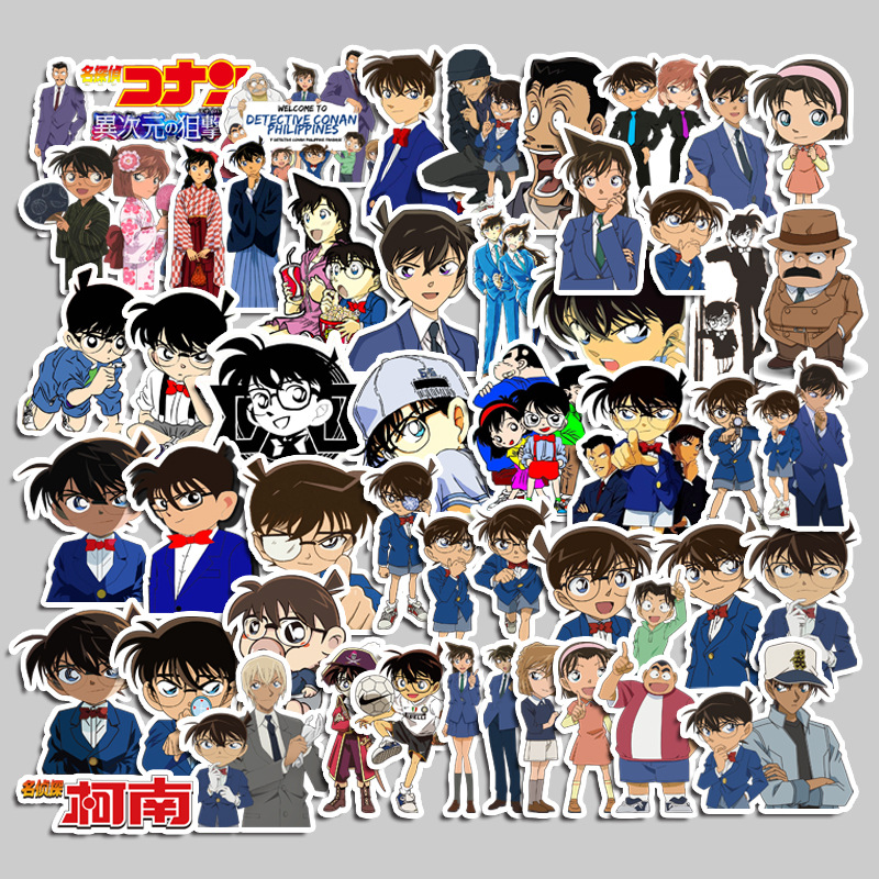 Bandai Detective Conan sticker - Artwork Craft recension och pris