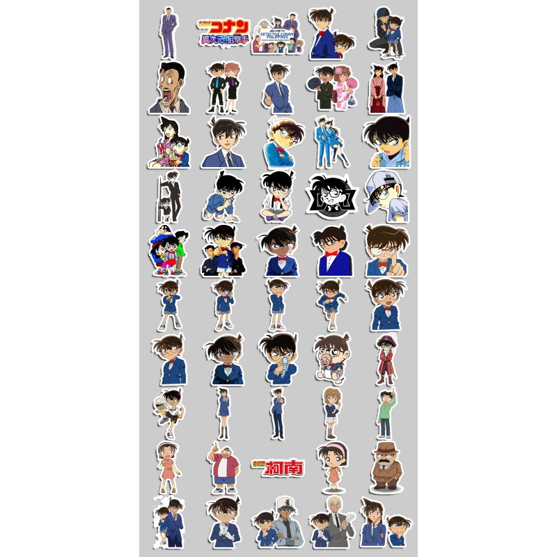Bandai Detective Conan sticker - Artwork Craft recension och pris