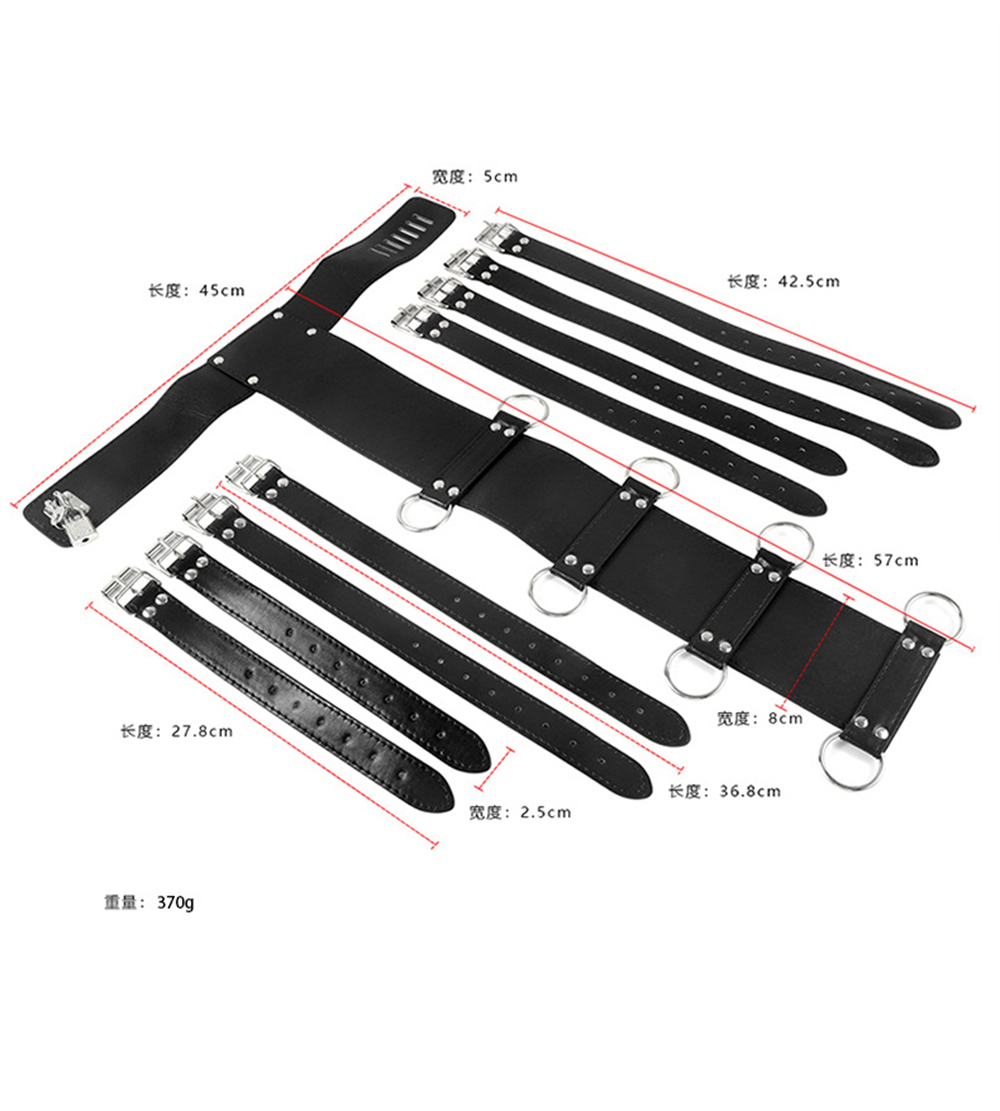 Bed Restraint Set Couple Sex T - Leather Tooling Kit recension och pris