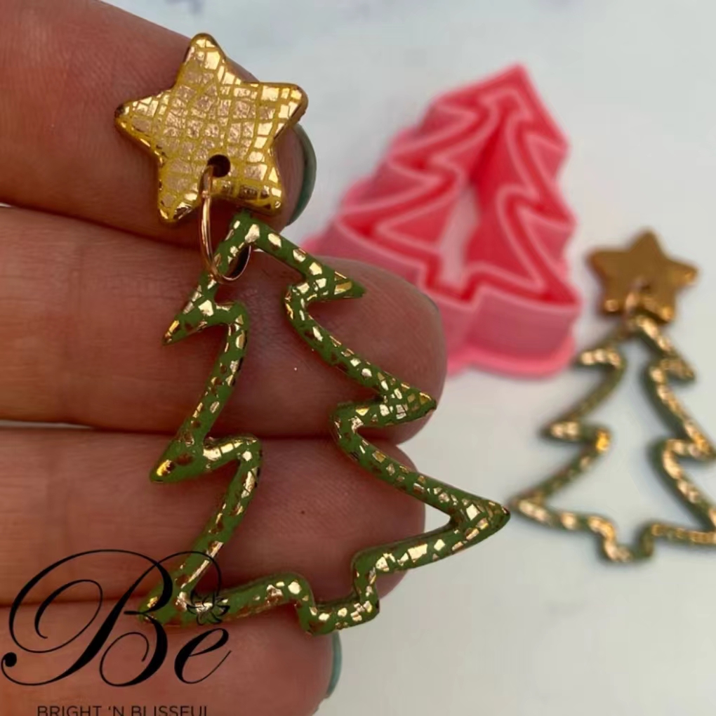 Clay Cutter Shape Christmas Tr - Polymer Clay Set recension och pris