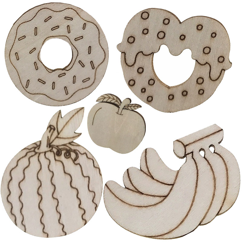 100PCS Sweet Food Theme Unfini - Art Craft Classes recension och pris