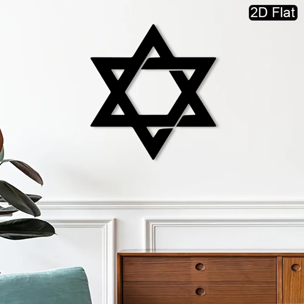 CIFBUY Iron Wall Art Star of D - Art & Craft World recension och pris