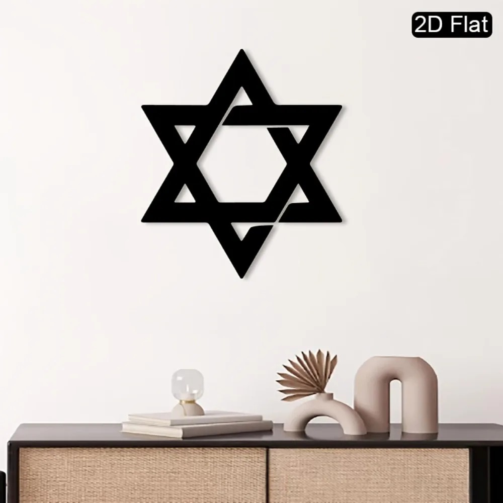 CIFBUY Iron Wall Art Star of D - Art & Craft World recension och pris