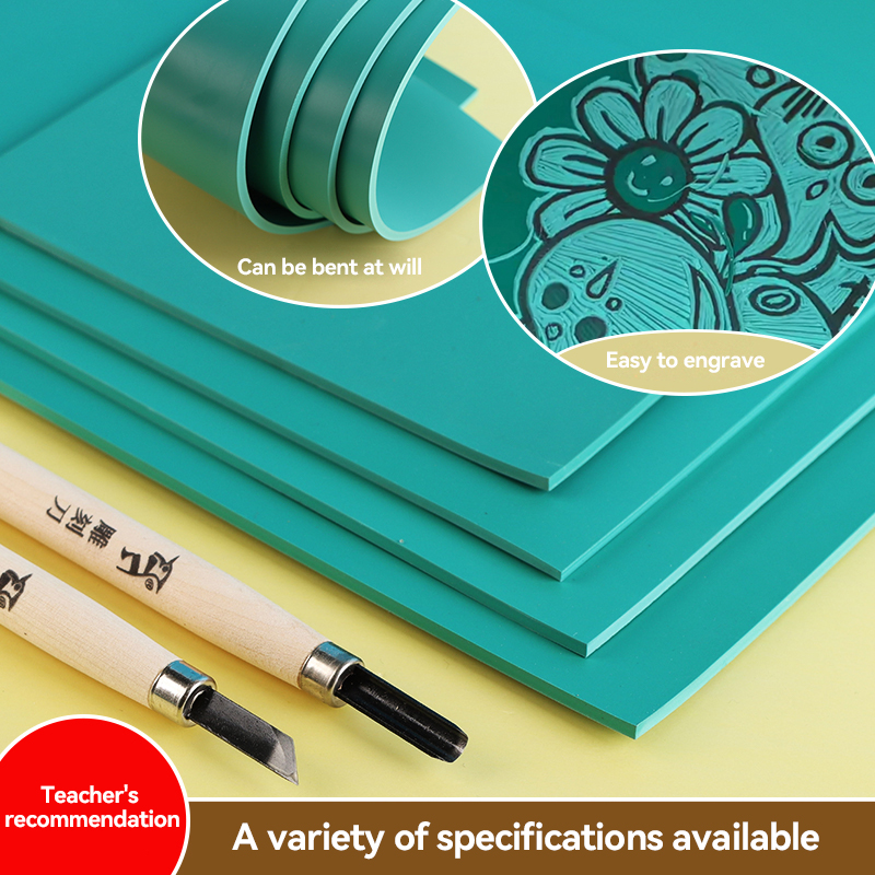 3mm/5mm Linoleum Block Stamp A - Artwork Craft recension och pris