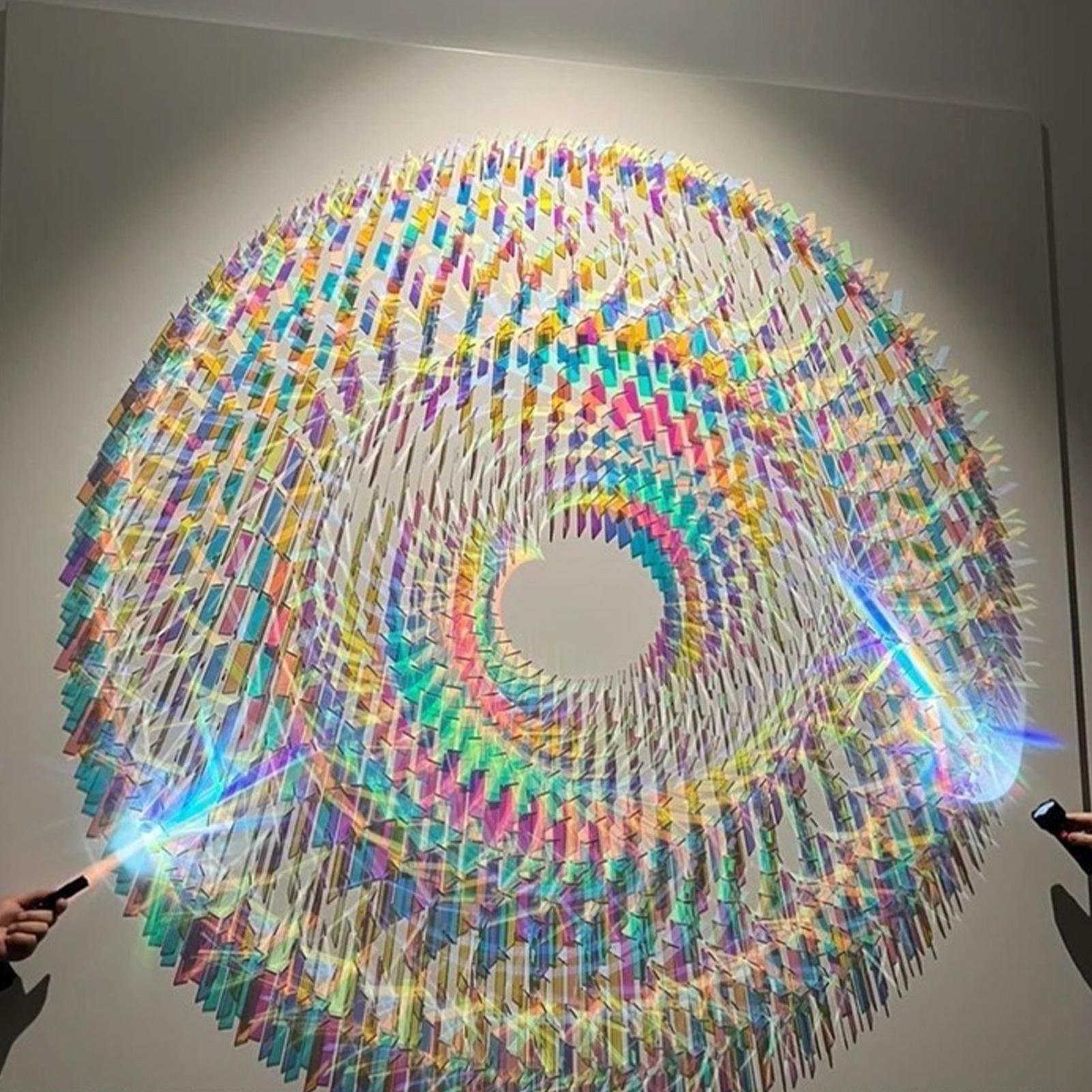 50/100Pcs Mini Rainbow Hologra - Artwork Craft recension och pris