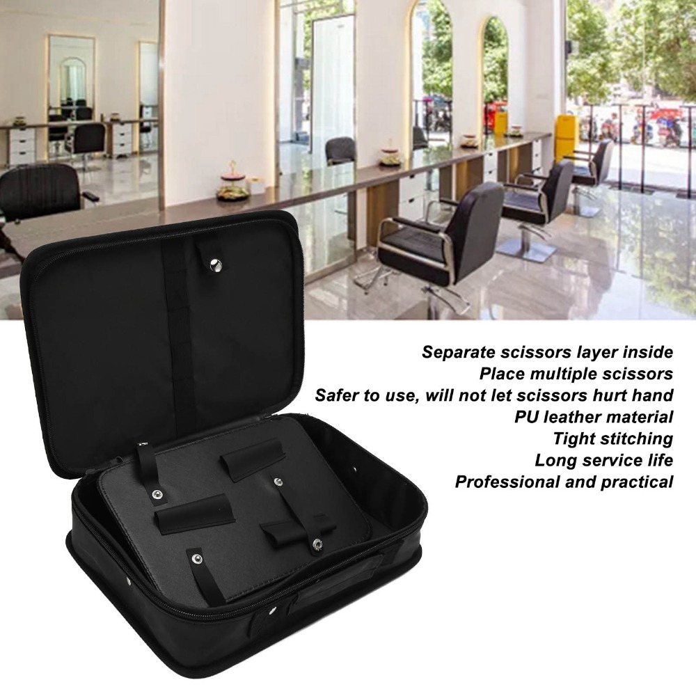 PU Barber Tool Bag Organized C - Leather Tooling Kit recension och pris