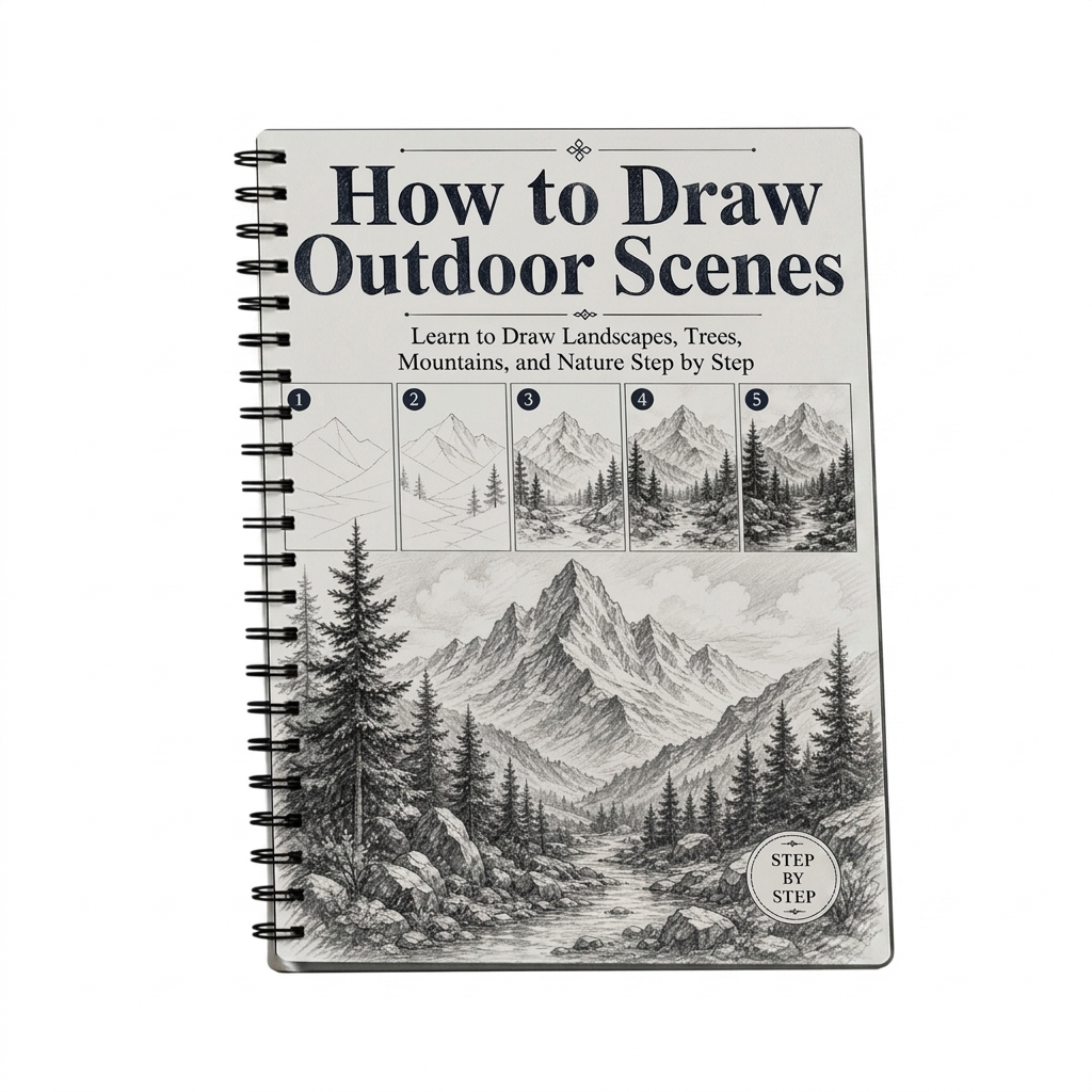 Landscape Sketch Practice Set  - Art Craft Classes recension och pris