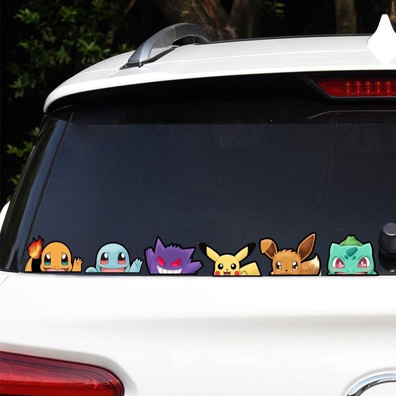Pokémon Self-adhesive Car Stic - Art Craft Materials recension och pris
