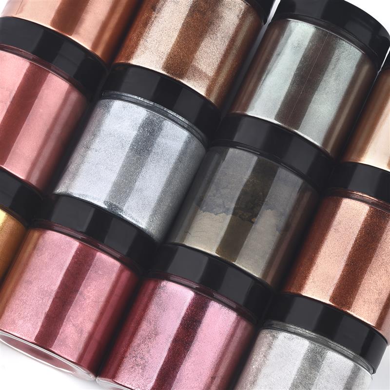 50g Shimmer Metallic Gold Silv - Resin Pigment Powder recension och pris