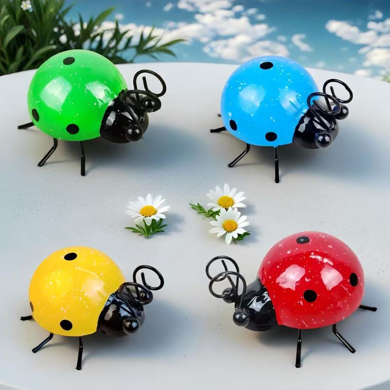 Metal Ladybug Iron Art Handmad - Art Craft Ladybug recension och pris