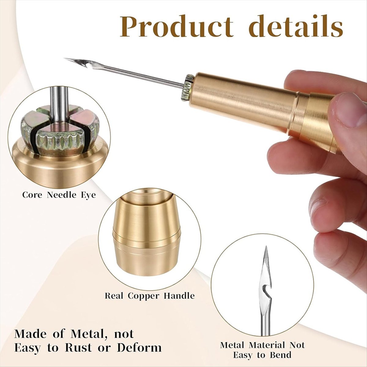 9pcs Leather Sewing Awl Kit wi - Leather Tooling Kit recension och pris