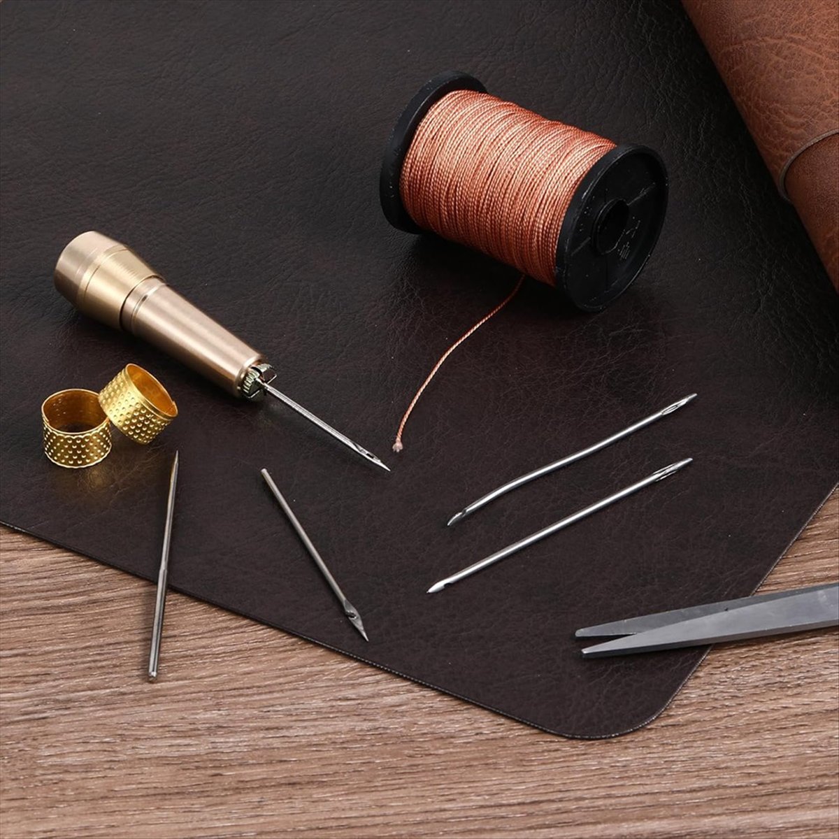 9pcs Leather Sewing Awl Kit wi - Leather Tooling Kit recension och pris