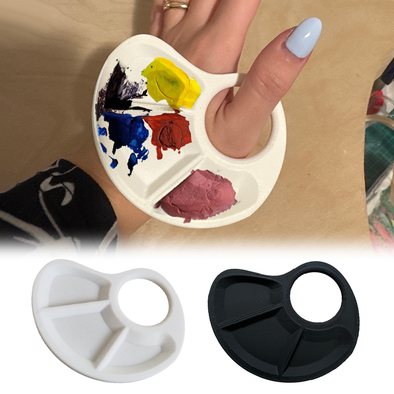 1/2pc Thumb Palette Ergonomic  - Art Craft Classes recension och pris