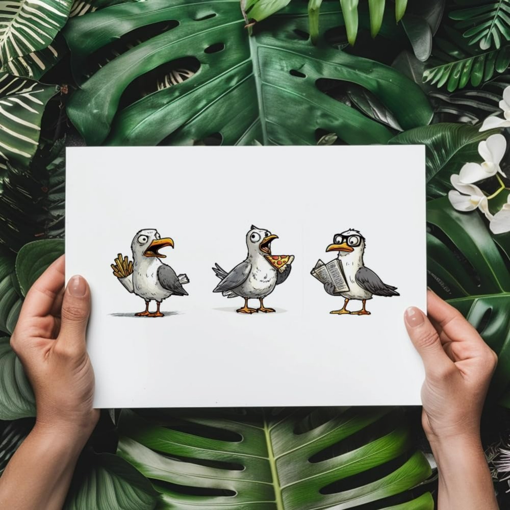 Seagulls Clear Stamps Bird Tra - Artwork Craft recension och pris