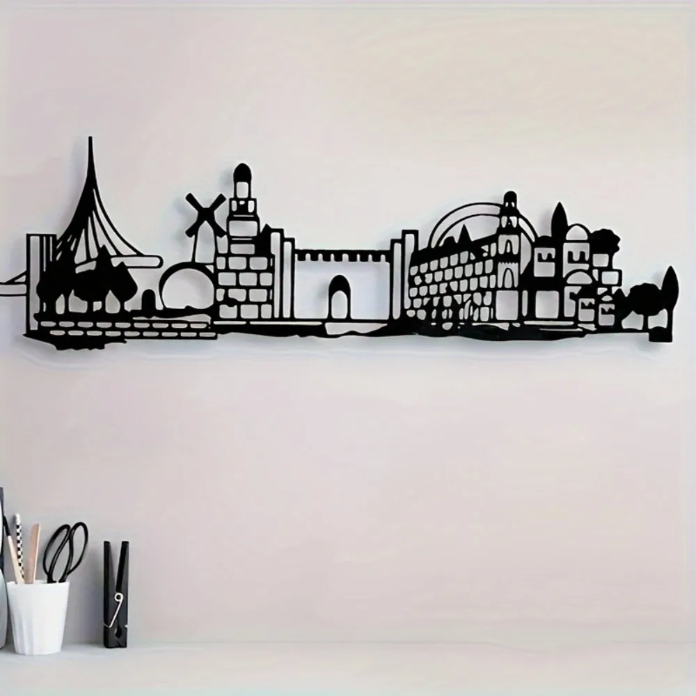 CIFBUY Iron Wall Art Jerusalem - Art & Craft World recension och pris